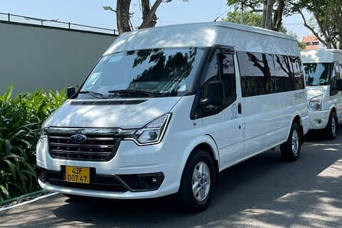 ダナンからホイアンまでの片道バス送迎