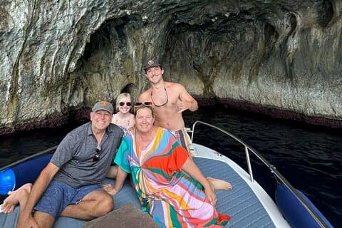 Privat båttur i Capri