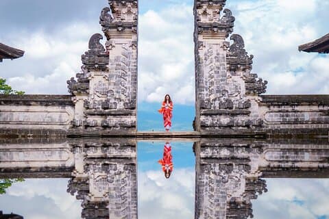 Private Bali Scenic Tour Templer Terrasser og vandfald mirakler