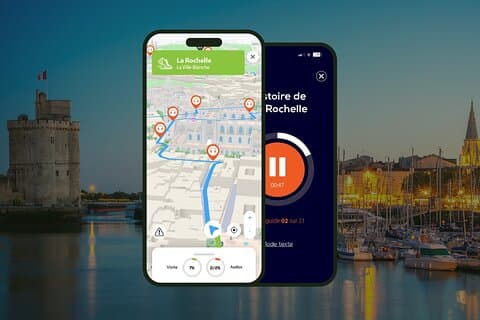 La Rochelle Visite audioguidée à pied 2h30 et 26 commentaires