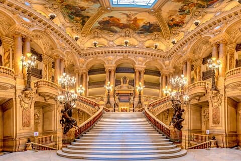 Guidad tur på Opéra Garnier med berättarröst på franska