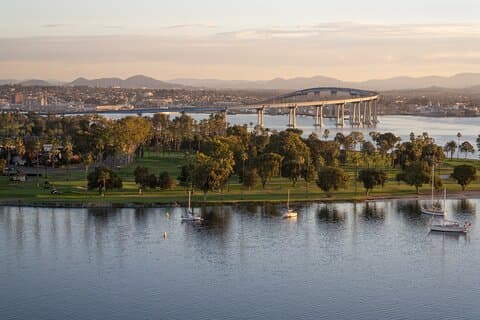 Sunset and Night Glow Group Kayaking Tour on Coronado Island