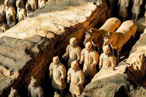 Excursion privée de 3 jours dans le triangle d'or au départ de Chongqing par avion: Shanghai, Pékin, Xi'an