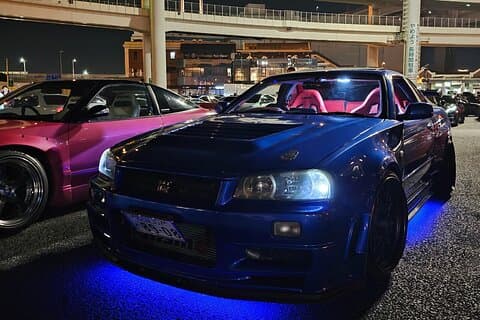 東京JDM体験：大黒PA＆ファスト＆フューリアスナイトドライブ
