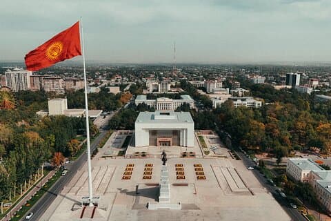 Bishkek ekkoer av silkeveien