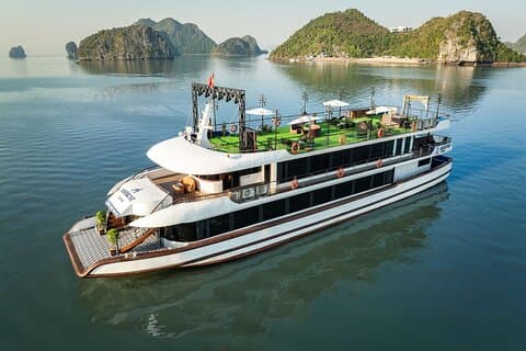 Hanoi : 5 - Lyxkryssning med jacuzzi och kajak i Star Ha Long Bay