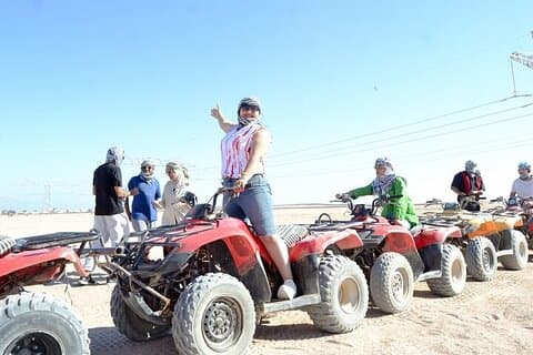 Safari nel deserto per famiglie Jeep, ATV, Buggy e cena / Hurghada
