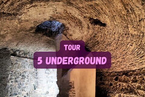 Tour Toledo 5 Underground Discover Hidden History in English