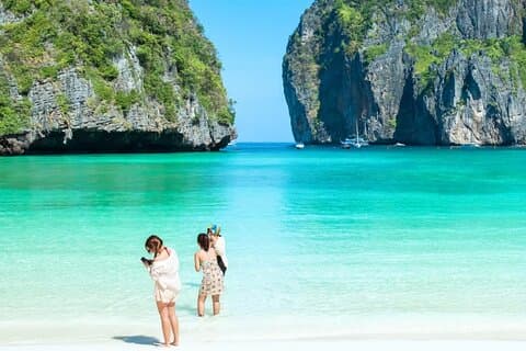 Phi Phi Island Speedboat Tour von Krabi mit Maya Bay und Bambus