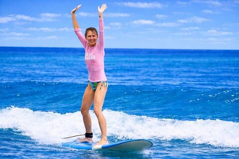 Oahu Semi Private Surfing Lektion