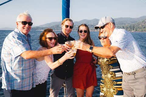 2 hour Catamaran Sailing Cruise on Lake Tahoe