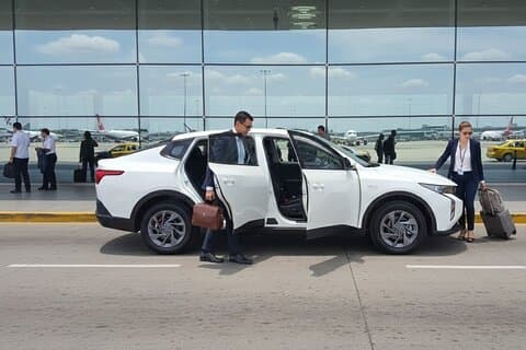 private transportation from/to international airport of Merida