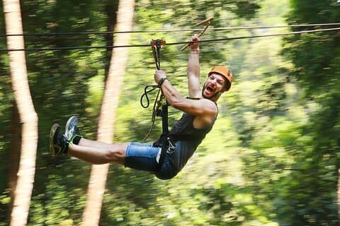 Chiang Mai Extreme Flying Tiger Zipline Abenteuer