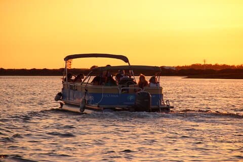 Sunset Boat Trip in Ria Formosa, Faro