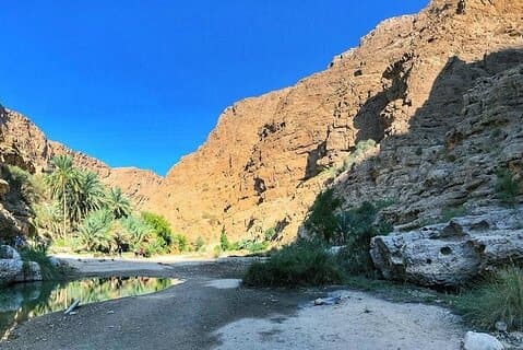 Private Full Day Wadi Shab and Bimmah Sinkhole Tour from Muscat