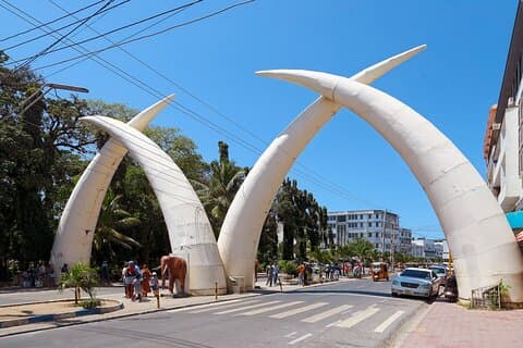 Tour guidato a piedi di 4 ore a Mombasa
