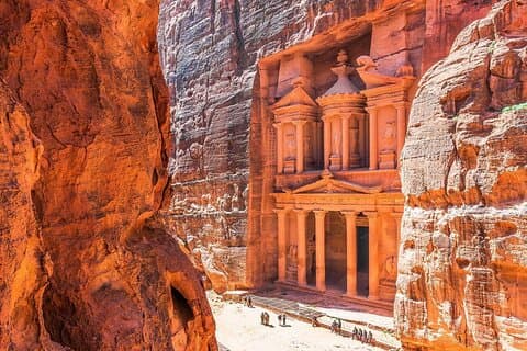 2 dagers Petra Wadi Rum og Dødehavet privat guidet tur