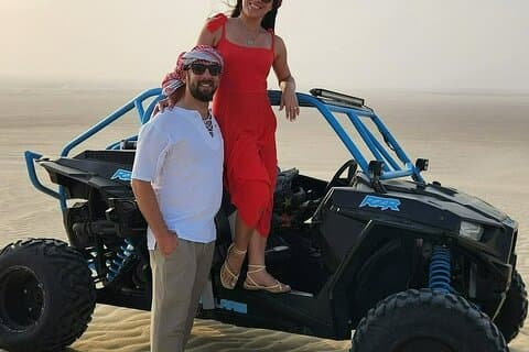 Doha : VTT, Quad ou Buggy Dune Bashing,CamelRide & Sandboarding