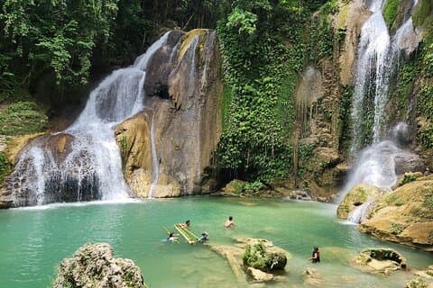 Pahangog Twin Falls avontuurlijke halve dag tour