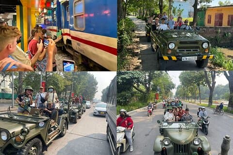 Explorez Hanoi Train Street Tour Experience