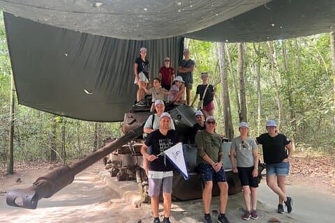 Cu Chi-tunnlar Halvdag från Ho Chi Minh-staden