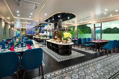 Carnival 7 Hour Luxury Cruise in Ha Long Bay from Tuan Chau