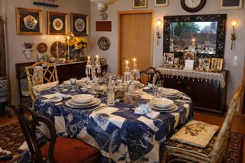 Privat middag ved Paulo's bord