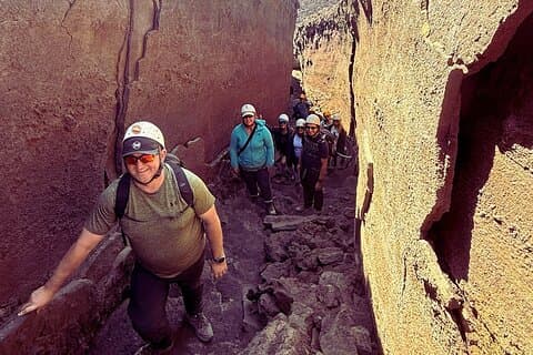 Mount Etna at 3,000m
Trekking among the craters with video drone
