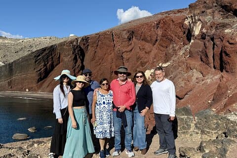 Santorini Private Highlights Tour mit lokaler Brauereiverkostung
