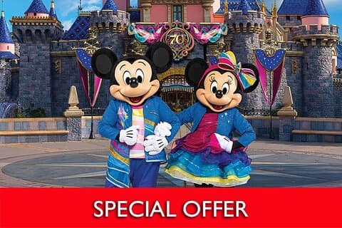 Biljetter till Disneyland Resort Anaheim i Kalifornien