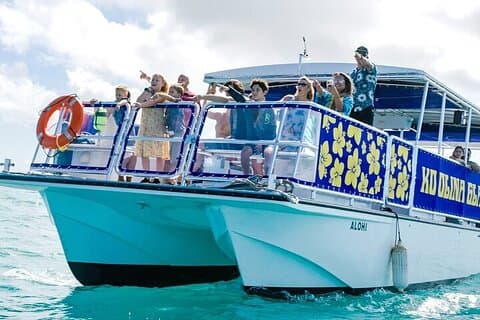 Ko Olina Glass Bottom Boat Tour - 1 timers Reef Adventure