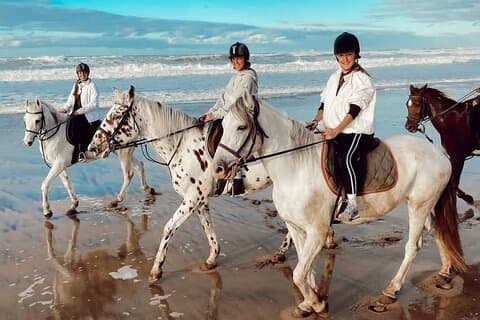 Horseback Riding on Casablanca Beach