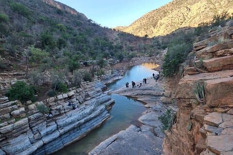 Excursie van een halve dag naar de Paradijsvallei vanuit Agadir of Taghazout