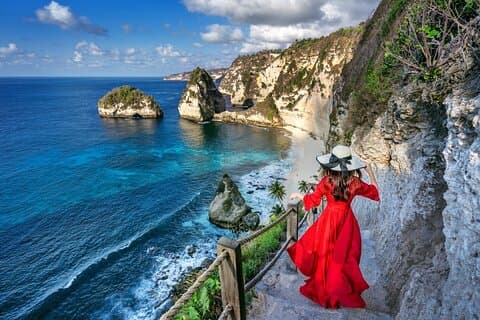 Private geführte Tagestour nach Nusa Penida mit Transfer