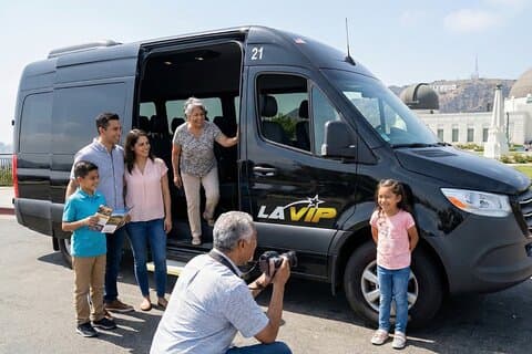 Los Angeles Private Tour mit Abholung und Rückgabe für bis zu 8 Personen