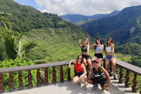 Tour Banaue Rice Terrazas y cascadas y aguas termales