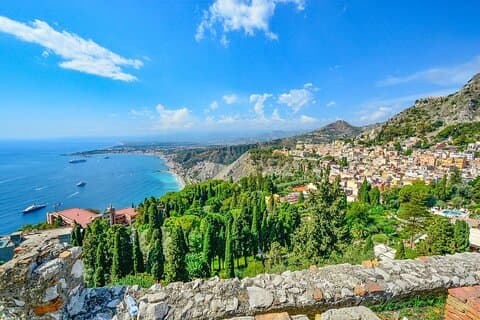 Catania: Taormina og Castelmola Privat eller mindre gruppe dagstur