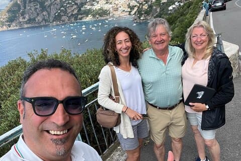 Excursion privée d'une journée sur la côte amalfitaine au départ de Sorrente