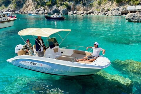 Capri privat båttur