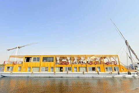 Lyx Dahabiya Nile Cruise Exklusiv segling 5Day Tour