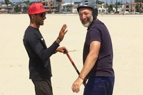3 - Hora de Kitesurfing Principiante Privado em SoCal