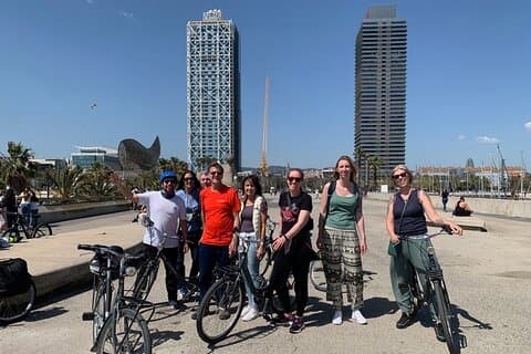 Visite à vélo de Barcelone: Vos premiers temps forts avec les habitants