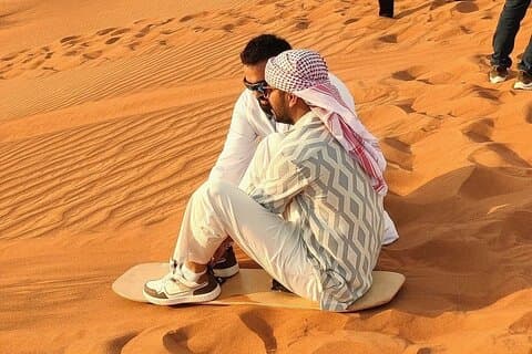 Abu Dhabi Desert Safari met Quad Bike en BBQ Diner