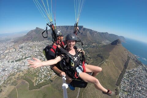 Tandem Paragliding Adventure in Cape Town with Skywings