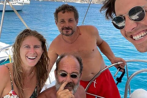 Aventuras de vela en Ponza con capitán local