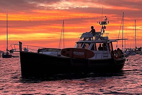 Sail into the Sunset on a private Balearic Llaüt
