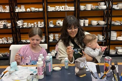 Parent and Kid Paint and Craft Session