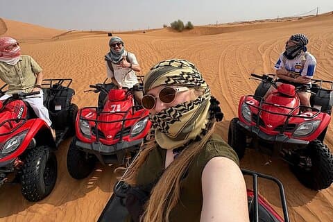 Agadir ATV Quad Bike & Sandboarding: Beach, Dunes & Local Snacks