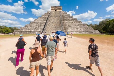 Visite ancestrale de Chichén Itzá au départ de Playa del Carmen avec Cenote