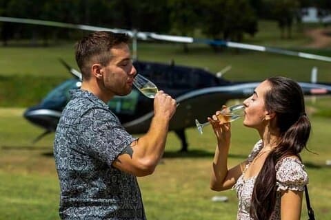 Hunter Valley Helicopter Tour: Bubbly Breakfast